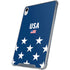 USA Flag Stars iPad 11th Gen (2025) Clear Case
